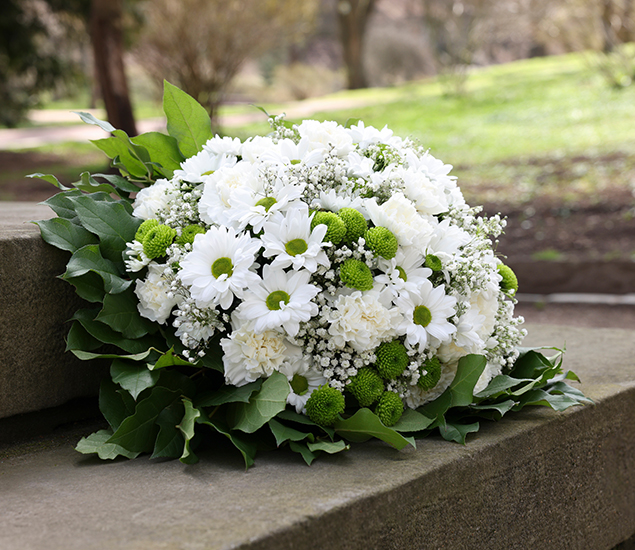Fleur deuil à La Crau